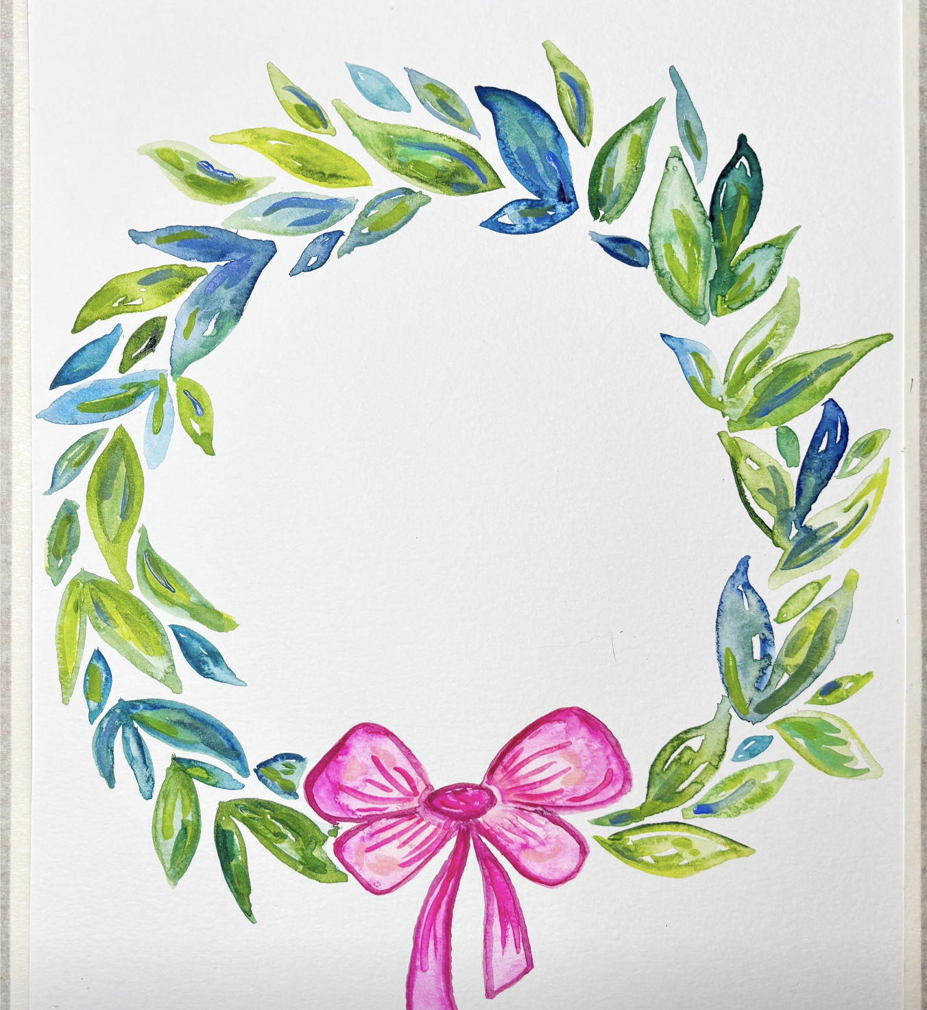Watercolor Wreath Workshop